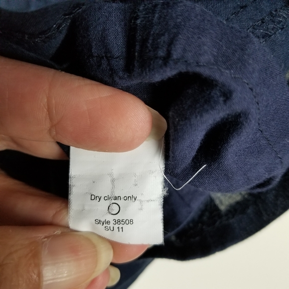 J CREW Blue Cotton Delaney Eyelet Top - Picture 4 of 7